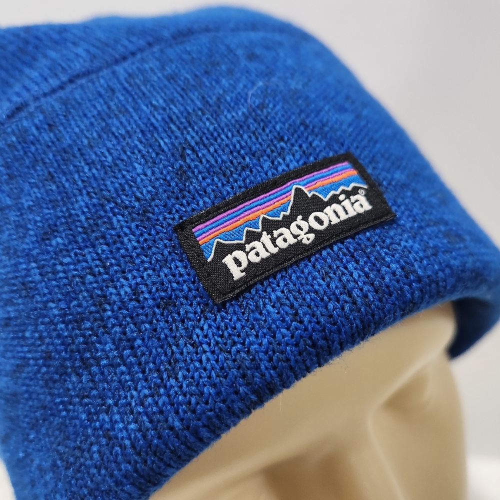 Patagonia Clement Blue Better Sweater Fleece Beanie Unisex Size Large - Picture 3 of 8
